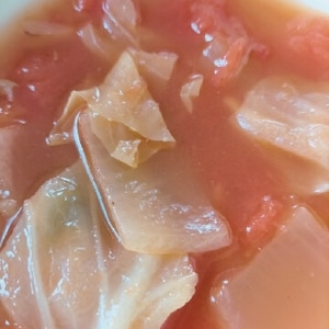 キャベツと玉ねぎのトマト煮込みスープ★電気圧力鍋